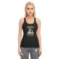 “You Expect Commitment?” Racerback Tank – Retro Ice Cream Quote Top for Single Girls Yoycol