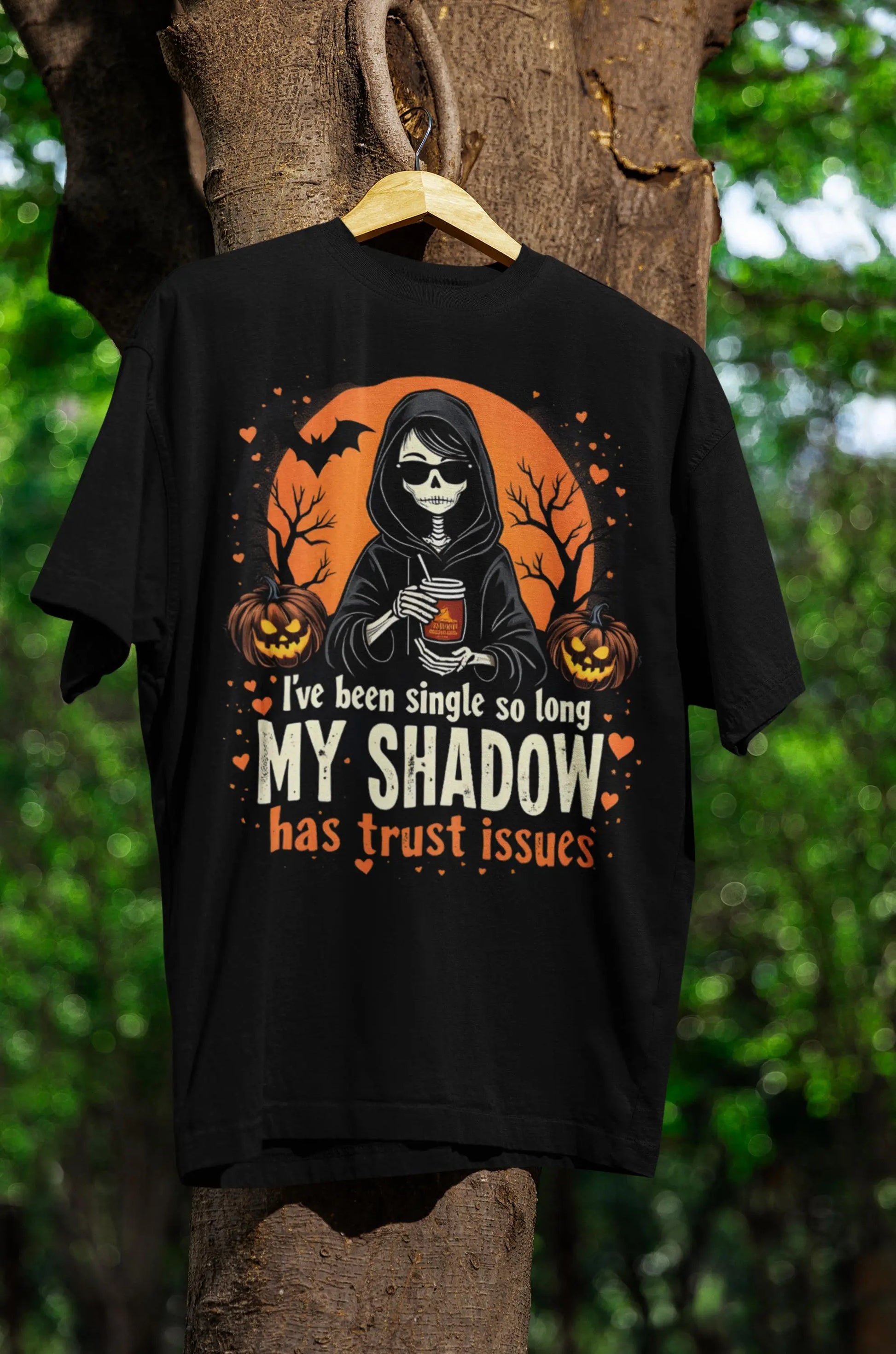 Funny Skeleton Halloween Shirt: Single Life Spooky Season Tee Yoycol