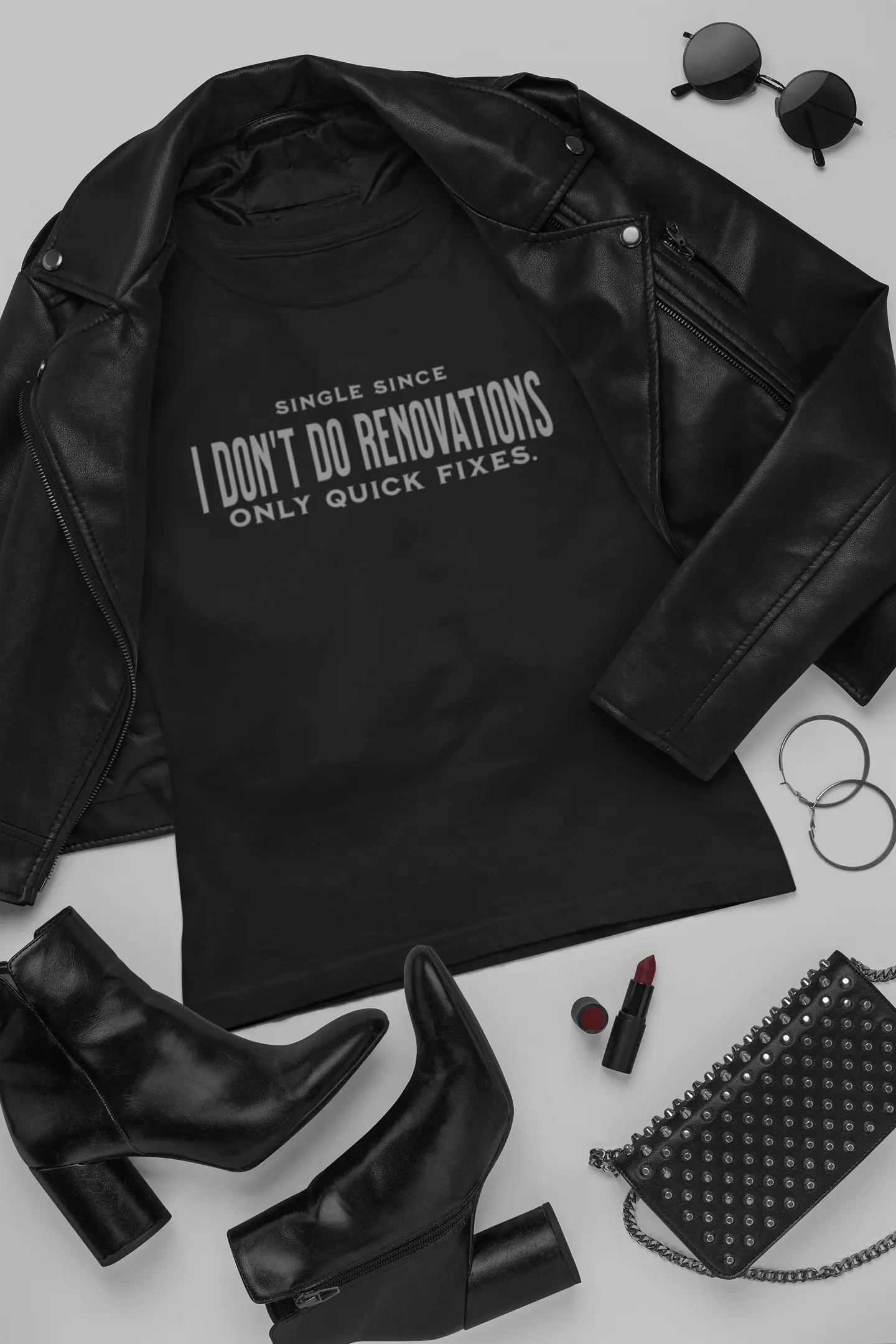 I Don’t Do Renovations Tank Top | Bold Sarcastic Quote Shirt for Women Yoycol